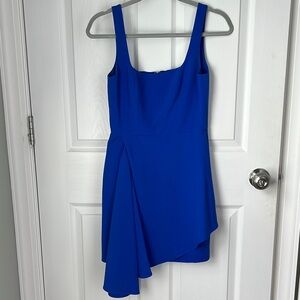 Mini Blue Formal Dress